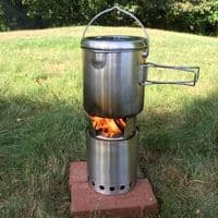 Solo Stove Titan - Brilliant, Natural Fuel Backpacking Stove, just larger!